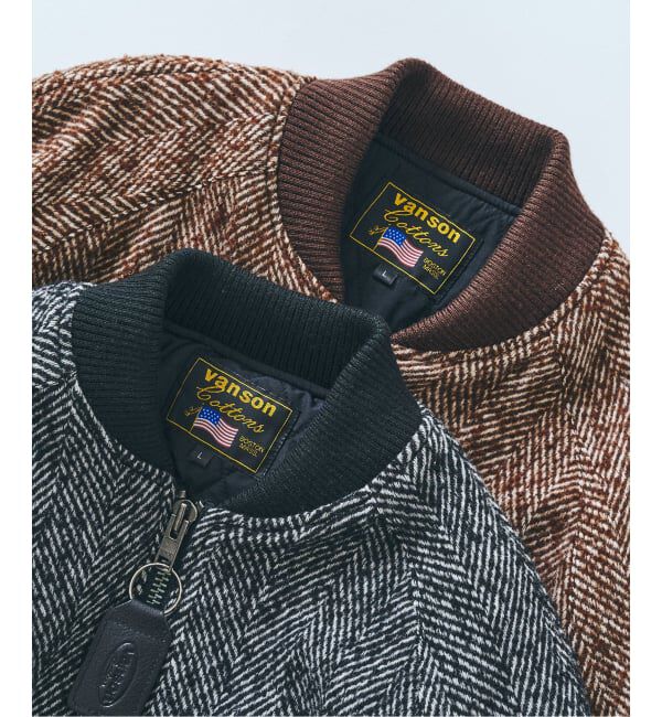 417 EDIFICE「VANSON &times; 417 TWEED TEAM ジャケット」|その他|