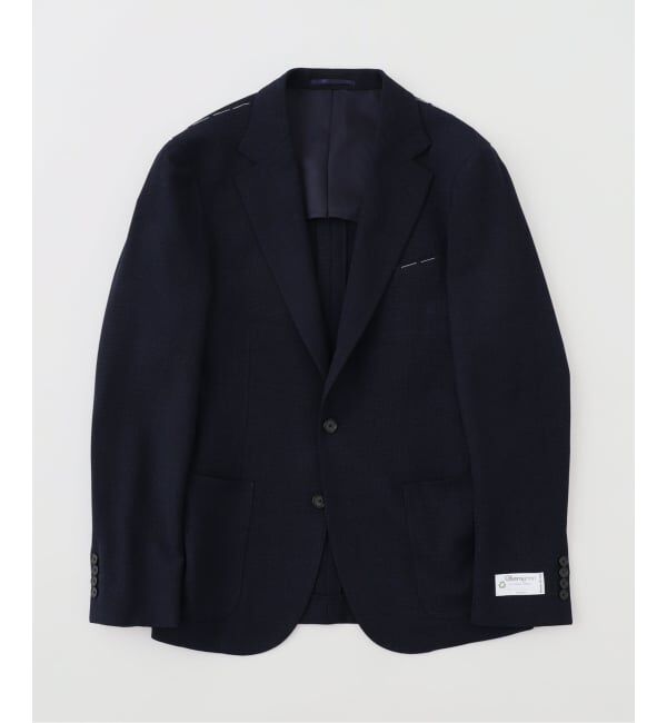 EDIFICE「D.JK 3ボタン バスケット」|テーラードジャケット|ネイビー