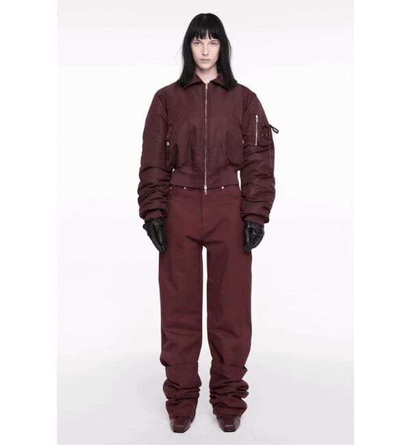 PULP「【Geek Office / ギークオフィス】NACHE / ナチェ REVERSE COTTON PANTS」|その他|ボルドー