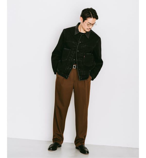 EDIFICE「Levi&rsquo;s(リーバイス) 別注 2nd Type トラッカー ジャケット」|デニムジャケット|