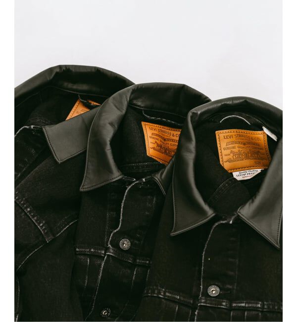 EDIFICE「Levi&rsquo;s(リーバイス) 別注 2nd Type トラッカー ジャケット」|デニムジャケット|