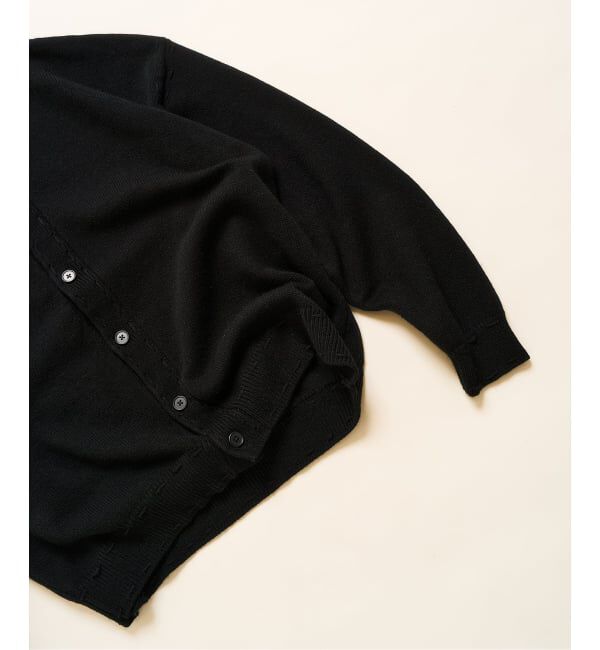 417 EDIFICE「ステッチ ニットカーディガン」|カーディガン|