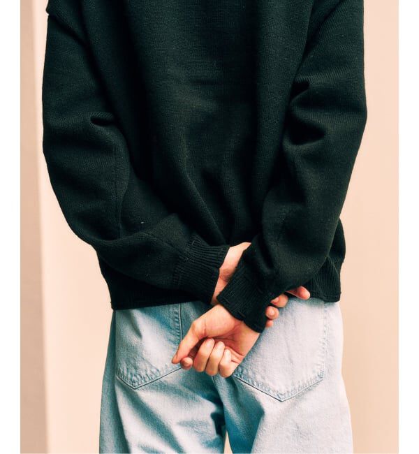 417 EDIFICE「ステッチ ニットカーディガン」|カーディガン|