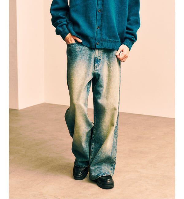 417 EDIFICE「ステッチ ニットカーディガン」|カーディガン|