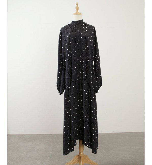 journal standard luxe「《追加》ドット ティアードワンピース」|ワンピース|