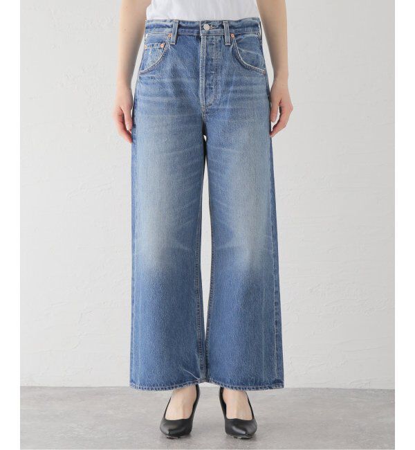 journal standard L'essage「【CITIZENS OF HUMANITY】GAUCHO VINTAGE WIDE：デニム」|デニム|