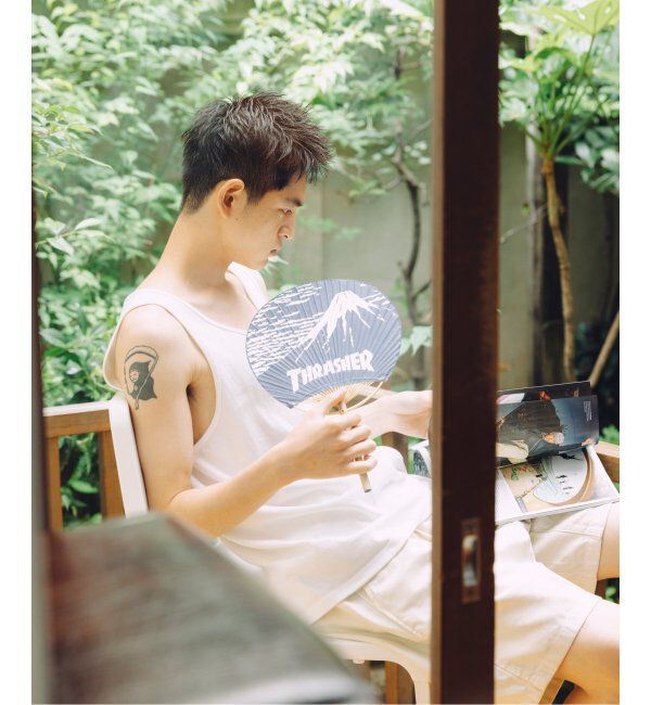 JOURNAL STANDARD「THRASHER / スラッシャー ウチワ &times; FUJI &times; LOGO」|その他|