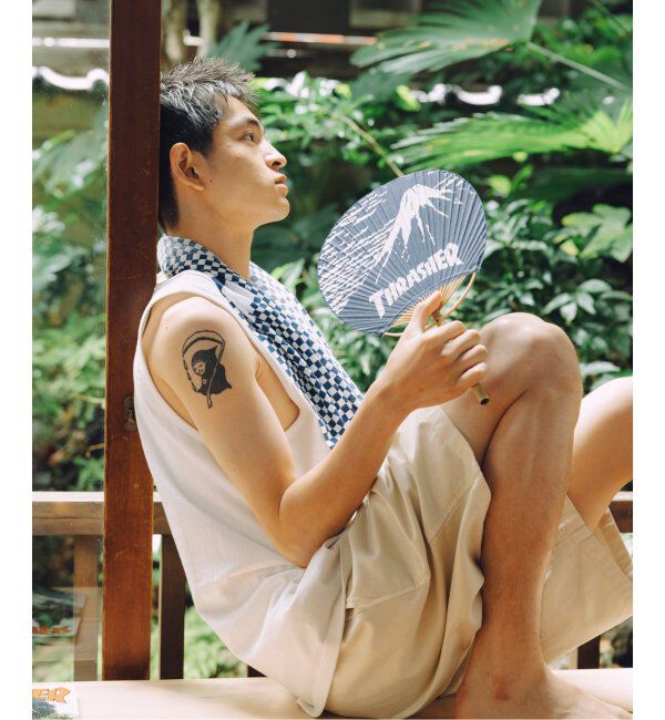 JOURNAL STANDARD「THRASHER / スラッシャー ウチワ &times; FUJI &times; LOGO」|その他|