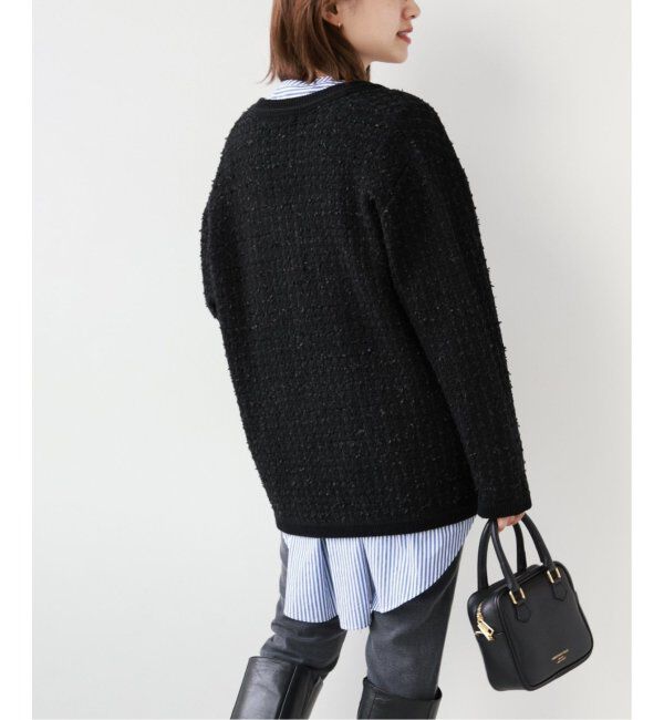 JOURNAL STANDARD relume「《追加》TWEEDYニットジャケット」|カーディガン|