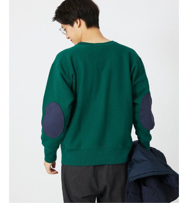 JOURNAL STANDARD relume「CHAMPION / チャンピオン 別注 R/W エルボーパッチ クルーネックスウェット」|スウェット・ジャージ|