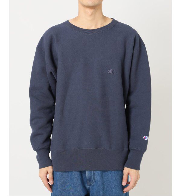 JOURNAL STANDARD relume「CHAMPION / チャンピオン 別注 R/W エルボーパッチ クルーネックスウェット」|スウェット・ジャージ|