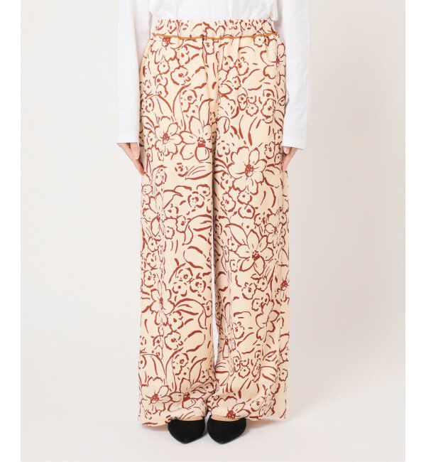 JOURNAL STANDARD relume「ラインフラワーイージーパンツ」|スラックス|
