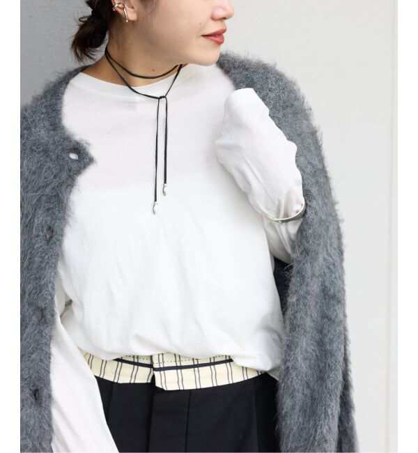 JOURNAL STANDARD「《追加》ソフトコットンシアーロンT」|Tシャツ・カットソー|ホワイト A