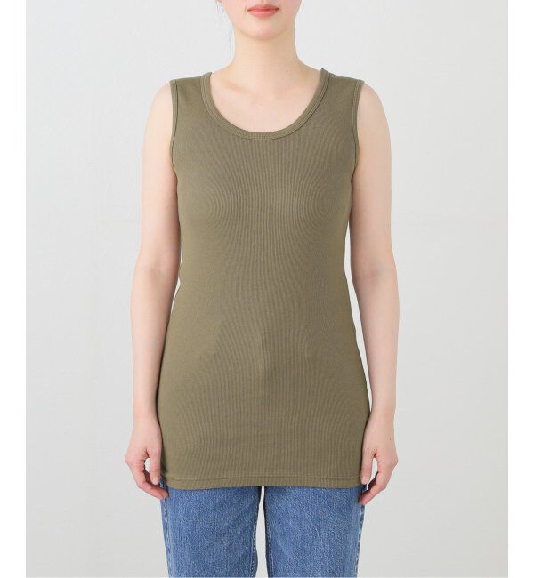 journal standard luxe「テレコ タンクトップ」|タンクトップ|カーキ