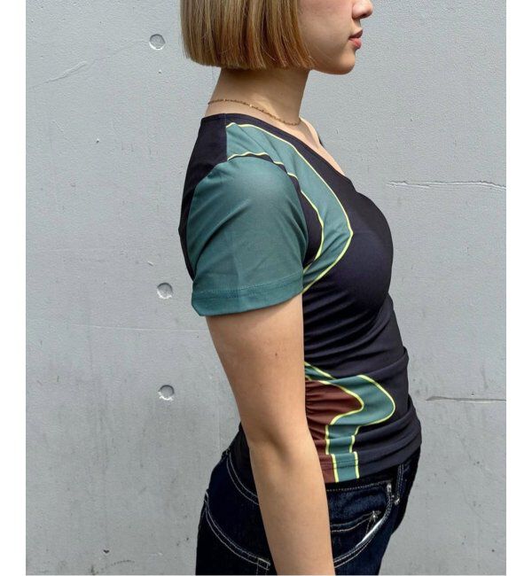 Oriens JOURNAL STANDARD「【P.A.M/パム】BUMPER MESH TOP 4579-MLT」|Tシャツ・カットソー|