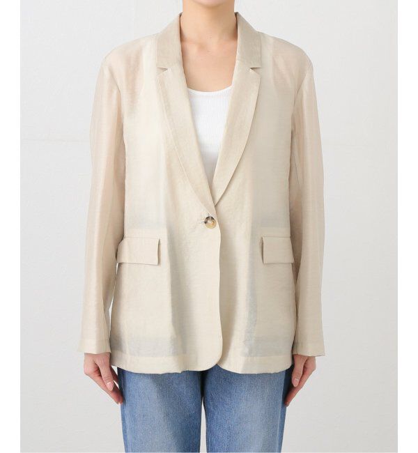 journal standard L'essage「シアーテーラードジャケット」|テーラードジャケット|