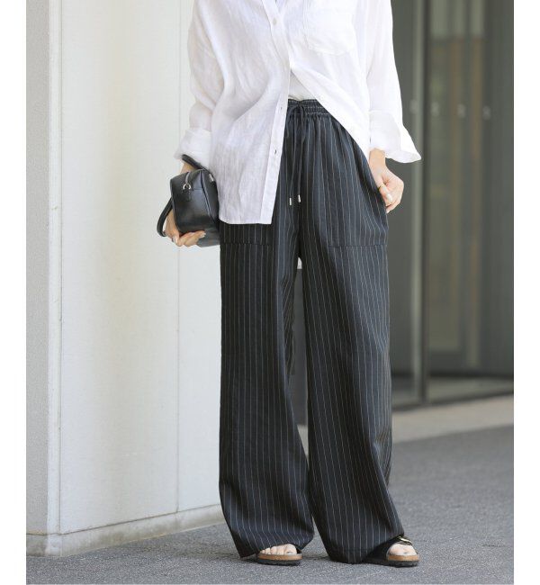 JOURNAL STANDARD relume「《追加》タンブラーブッチャーイージーパンツ」|その他|ネイビー A