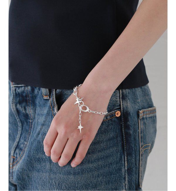 JOURNAL STANDARD「【Soierie/ソワリー】 Etolile chain bracelet」|ブレスレット・バングル|