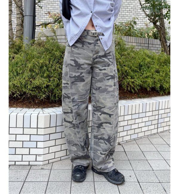 Oriens JOURNAL STANDARD「《追加2》ベルトデザインツイルパンツ」|その他|グレーA