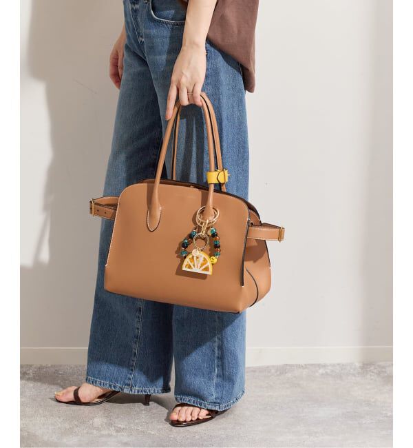 journal standard L'essage「【ZANCHETTI / ザンケッティ】TRES SOFT CALF：トートバッグ」|トートバッグ|ベージュ