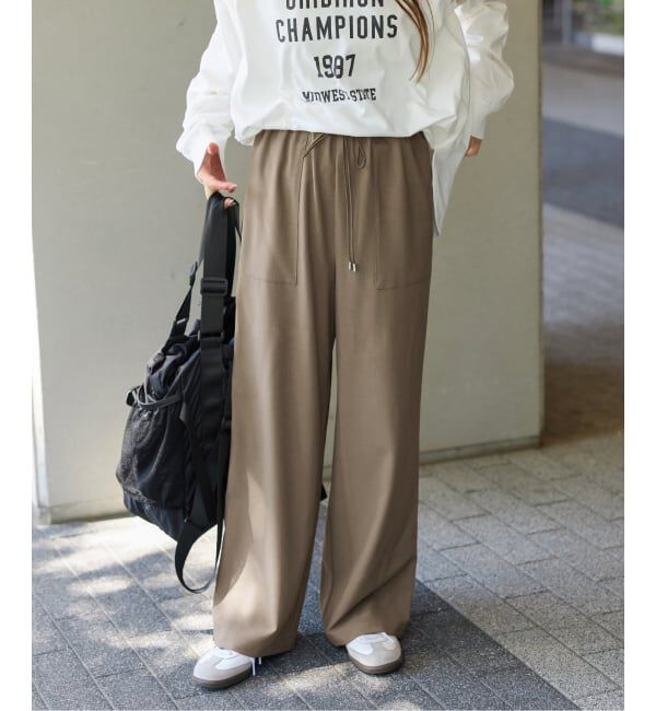 JOURNAL STANDARD relume「《追加 / 新色》フィルムストライプイージーパンツ」|その他|