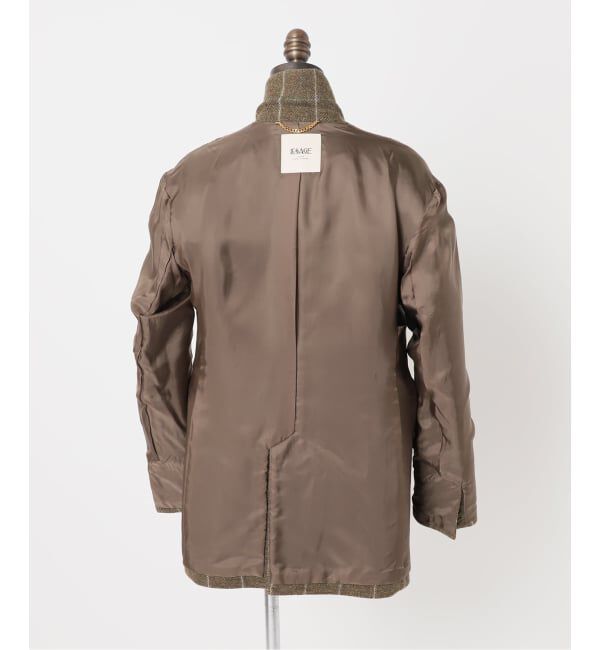 journal standard L'essage「【金子綾さん着用】BRITISH WOOLチェックジャケット」|テーラードジャケット|