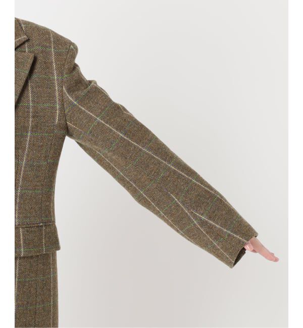 journal standard L'essage「【金子綾さん着用】BRITISH WOOLチェックジャケット」|テーラードジャケット|