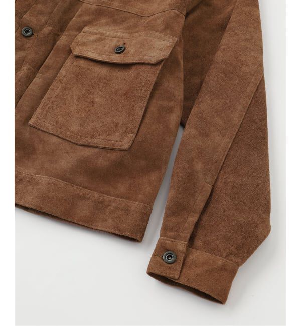 JOURNAL STANDARD「A LEATHER / エーレザー TRUCKER JACKET」|ライダースジャケット|