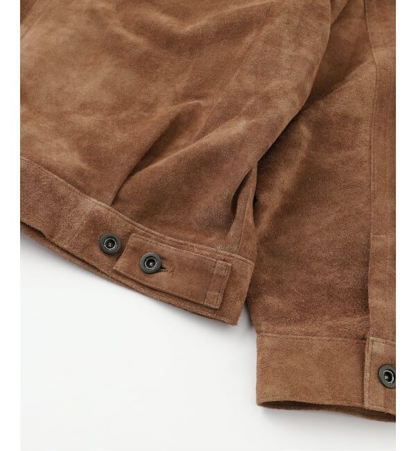 JOURNAL STANDARD「A LEATHER / エーレザー TRUCKER JACKET」|ライダースジャケット|