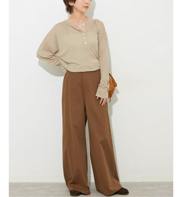 JOURNAL STANDARD relume「シアーヘンリープルオーバー」|Tシャツ・カットソー|