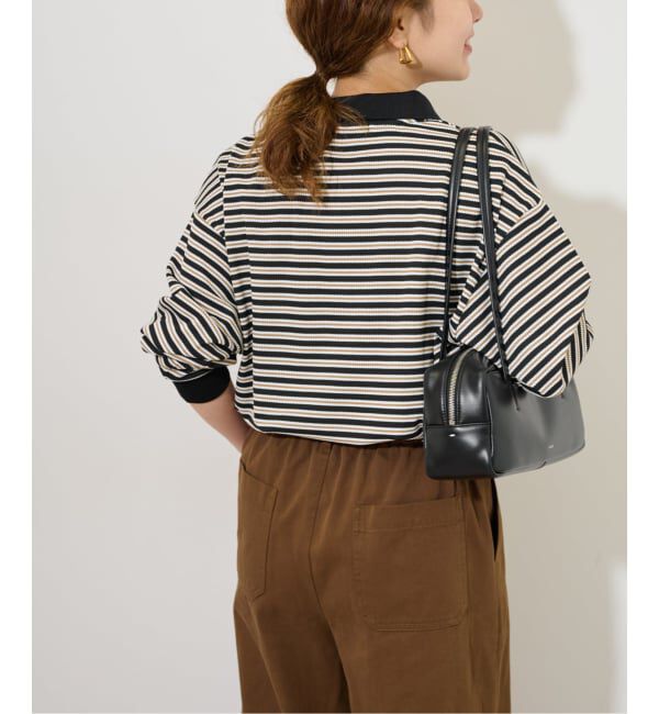 JOURNAL STANDARD relume「ワッフルボーダー襟付きプルオーバー」|Tシャツ・カットソー|