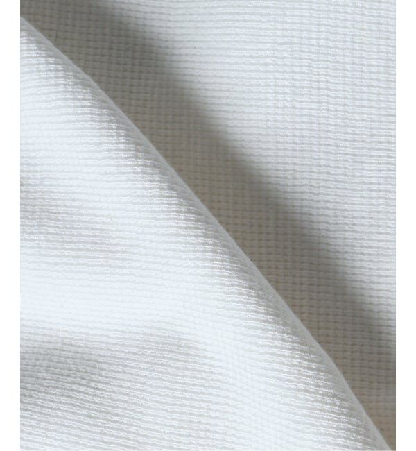 J.S.Homestead「J.S.Homestead / コットンリネン ワッフル ヘンリーネックロンT」|Tシャツ・カットソー|