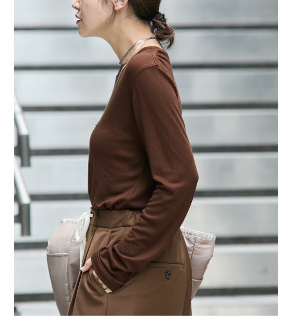 JOURNAL STANDARD「ウールMIX シアーロングT」|Tシャツ・カットソー|