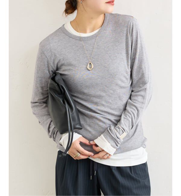 JOURNAL STANDARD「ウールMIX シアーロングT」|Tシャツ・カットソー|