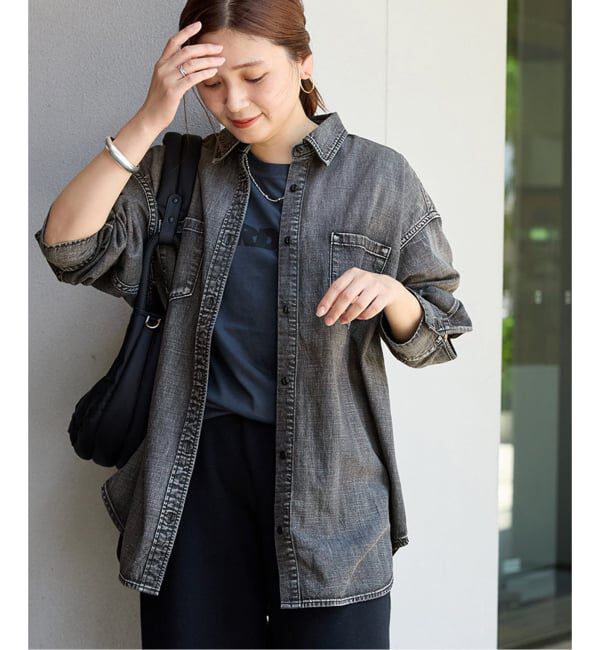 JOURNAL STANDARD「《追加3》ライトオンスデニムシャツ」|シャツ・ブラウス|