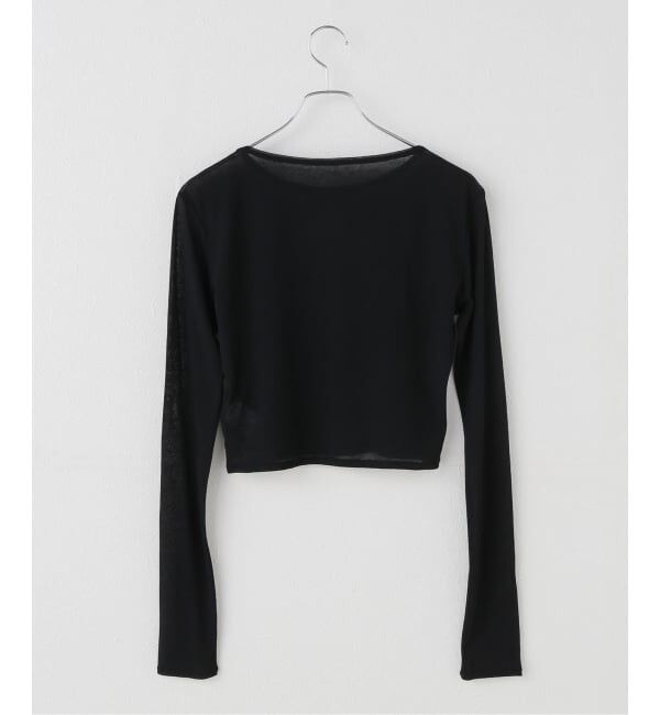 JOURNAL STANDARD「【TU ES MON TRESOR/トゥ エ モン トレゾア】 Crew Neck Cropped Top」|Tシャツ・カットソー|