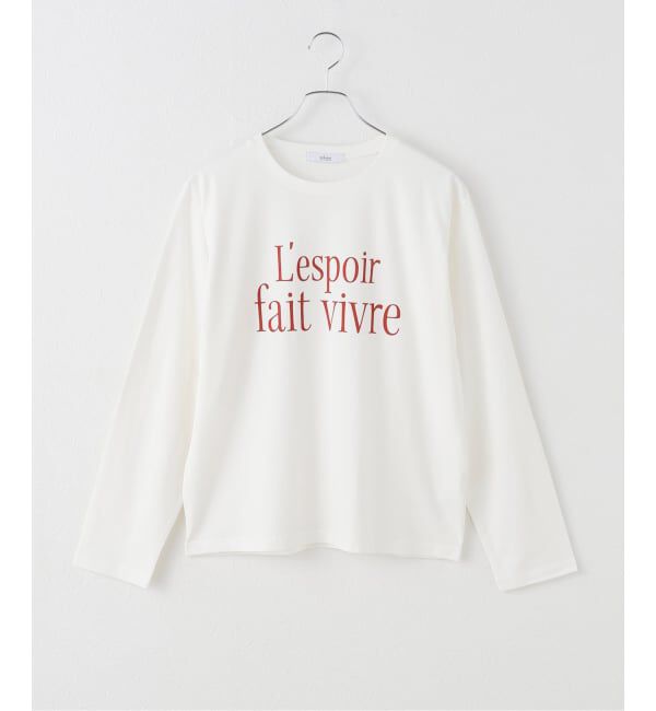 JOURNAL STANDARD relume「メッセージロゴロングスリーブTEE」|Tシャツ・カットソー|