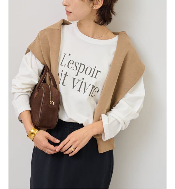 JOURNAL STANDARD relume「メッセージロゴロングスリーブTEE」|Tシャツ・カットソー|