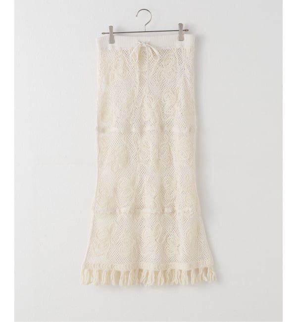 JOURNAL STANDARD relume「クラフト刺繍レーススカート」|スカート|ナチュラル