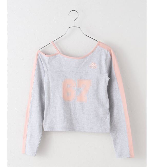 Oriens JOURNAL STANDARD「【Kappa/カッパ】オフショルダーロングスリーブ」|Tシャツ・カットソー|グレー