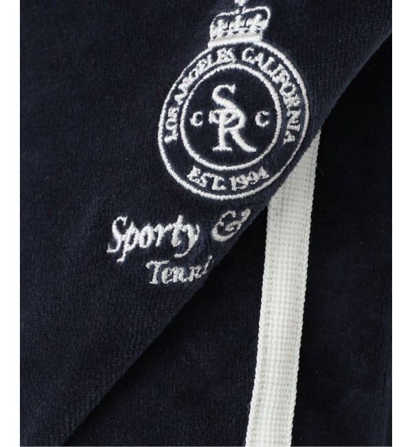 journal standard L'essage「【SPORTY&RICH/スポーティアンドリッチ】Crown Tennis Velour Sweatpant」|Tシャツ・カットソー|
