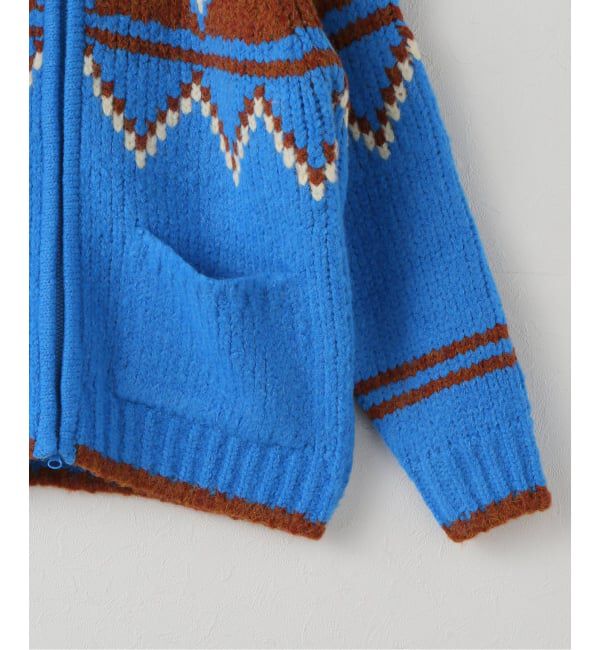 JOURNAL STANDARD relume「【GREEN BUTTER/グリーンバター】Big Dia Cowichan Cardigan」|カーディガン|