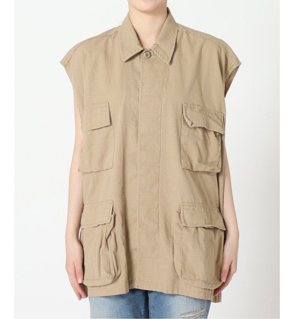 FRAMeWORK「【ROTHCO/ロスコ】BDU SHIRTS NO SLEEVE」|ダウンベスト・ベスト|