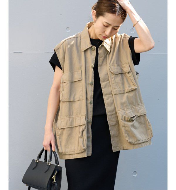 FRAMeWORK「【ROTHCO/ロスコ】BDU SHIRTS NO SLEEVE」|ダウンベスト・ベスト|ベージュ