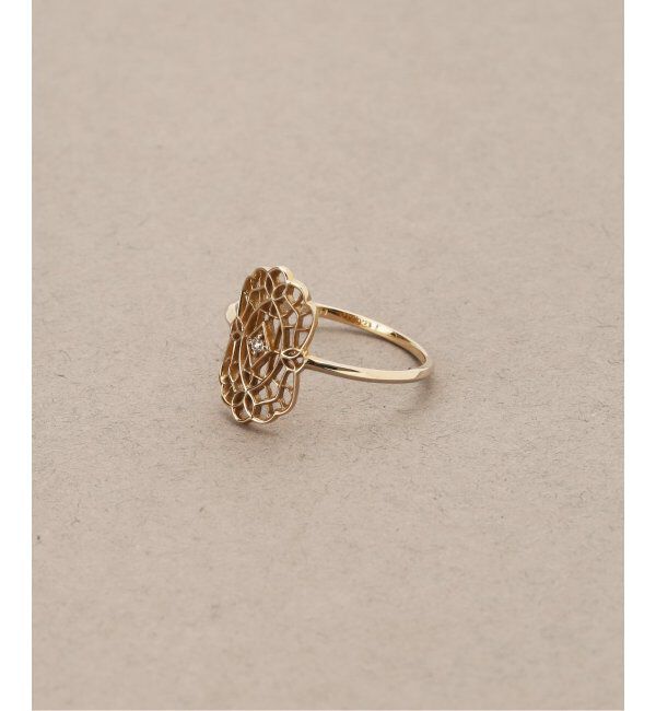 Lilas by Spick&Span「クラシックレースリング K10」|リング|