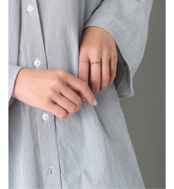 Lilas by Spick&Span「クラシックレースラインリング K10」|リング|