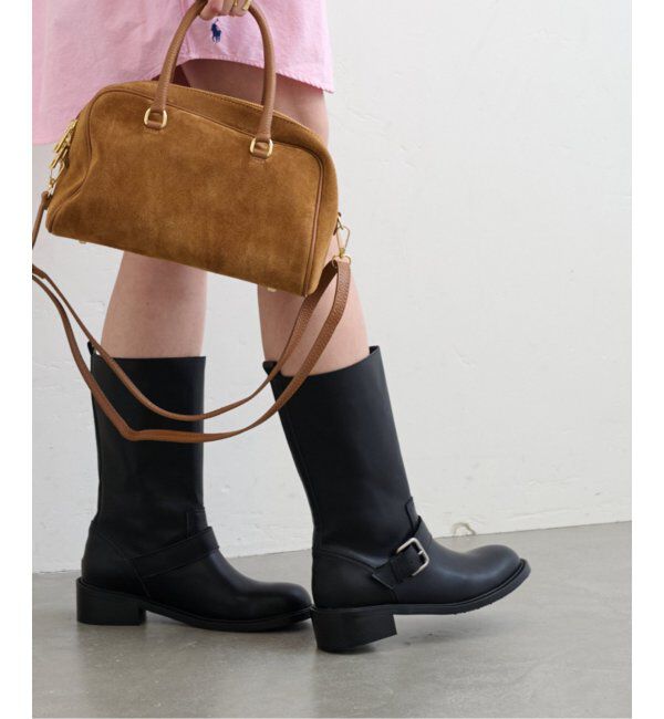 U by SPICK&SPAN「MACMOC/マックモック Engineer Middle Boots」|ショートブーツ|