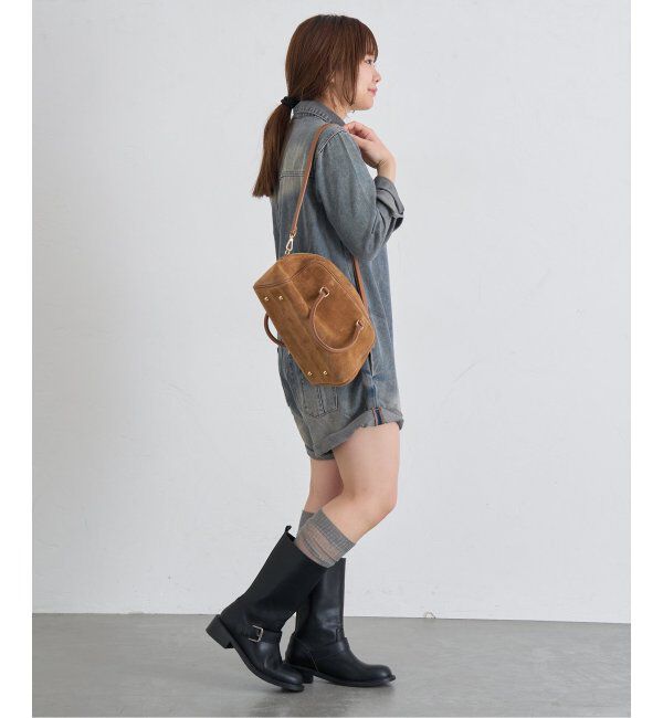 U by SPICK&SPAN「MACMOC/マックモック Engineer Middle Boots」|ショートブーツ|