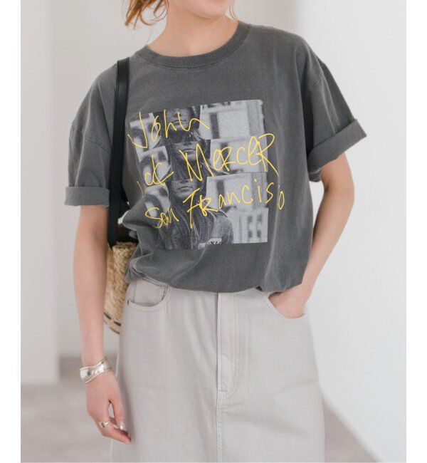 Spick and Span「《WEB限定追加》J.J.Mercer / ジェイジェイマーサー Photo Tsh」|Tシャツ・カットソー|