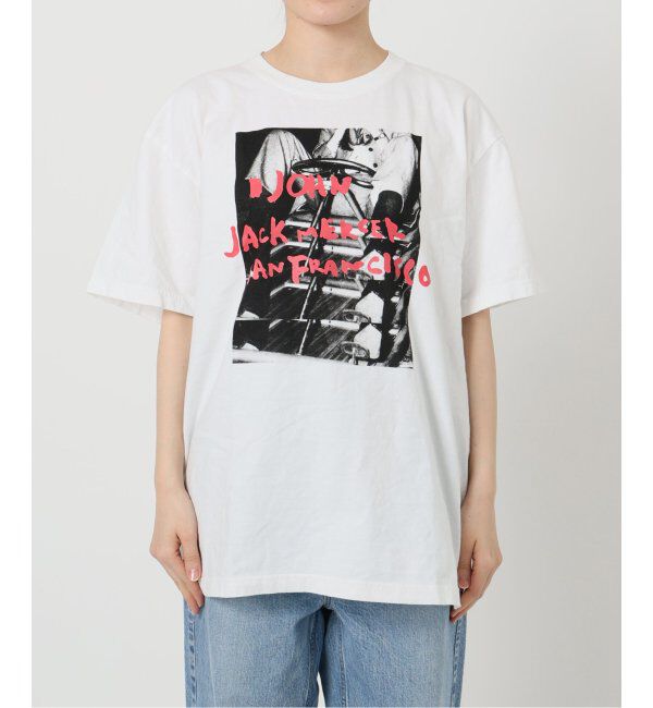 Spick and Span「《WEB限定追加》J.J.Mercer / ジェイジェイマーサー Photo Tsh」|Tシャツ・カットソー|